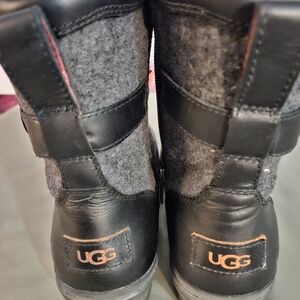 UGG Black and Gray Boots